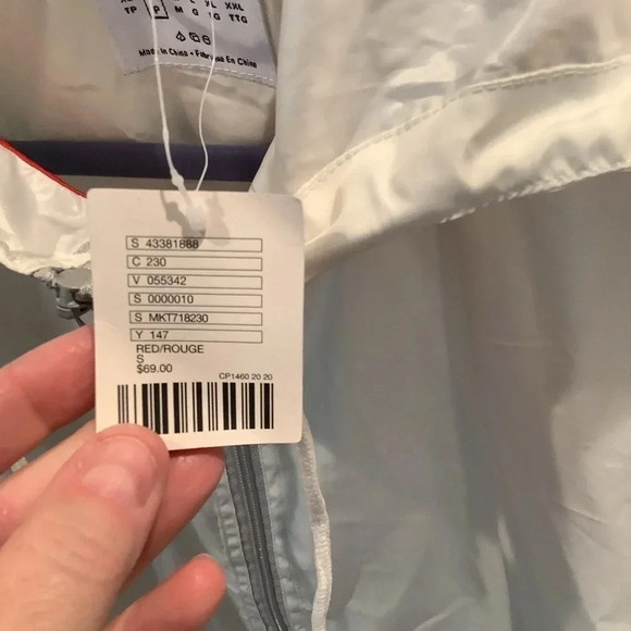 #136. NWT Urban Outfitters 90’s Colorblock Windbreaker Mens Sz Small - Picture 5 of 7